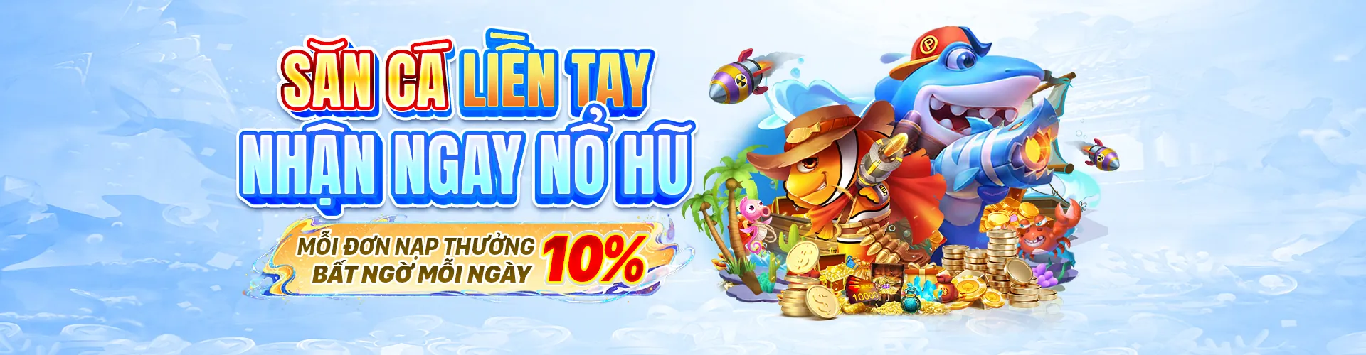 Thế giới bắn cá 288bet nổ hũ sống động